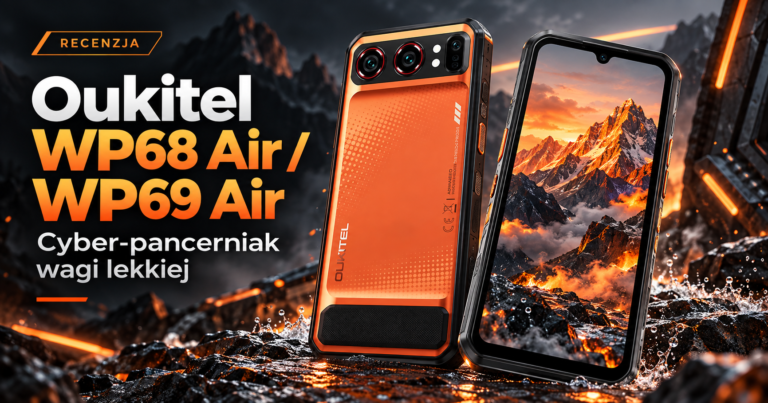 Recenzja Oukitel WP68 Air (WP69 Air) – Cyber-pancerniak wagi lekkiej