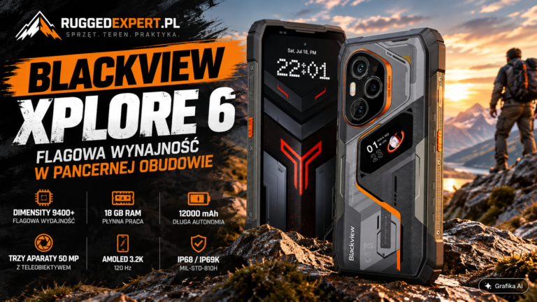 Blackview XPLORE 6 – pancerny flagowiec z Dimensity 9400+, 18 GB RAM i baterią 12 000 mAh. Czy to nowy król wytrzymałych smartfonów?